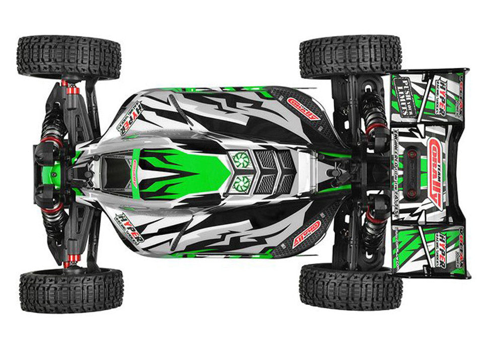 Corally Spark XB6 1/8 6S Basher Buggy RTR - Green - Iron City RC Hobbies