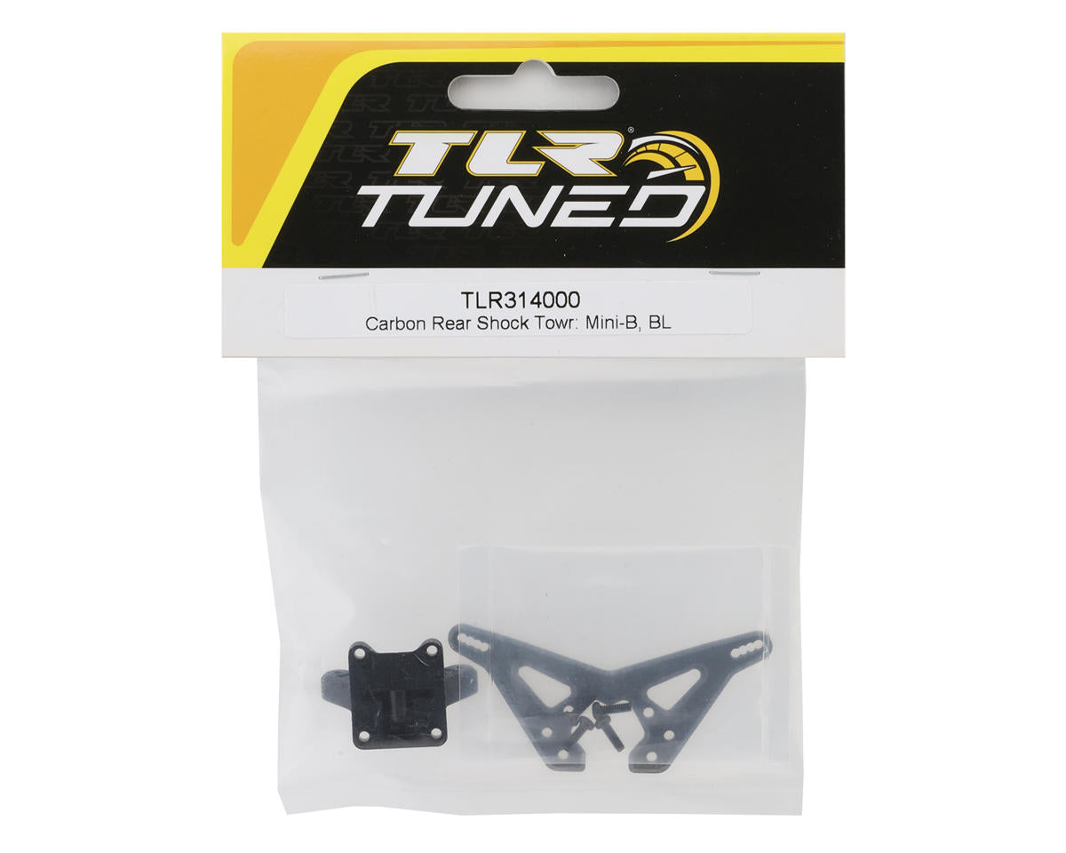 Team Losi Racing Mini-B Carbon Rear Shock Tower - Iron City RC Hobbies