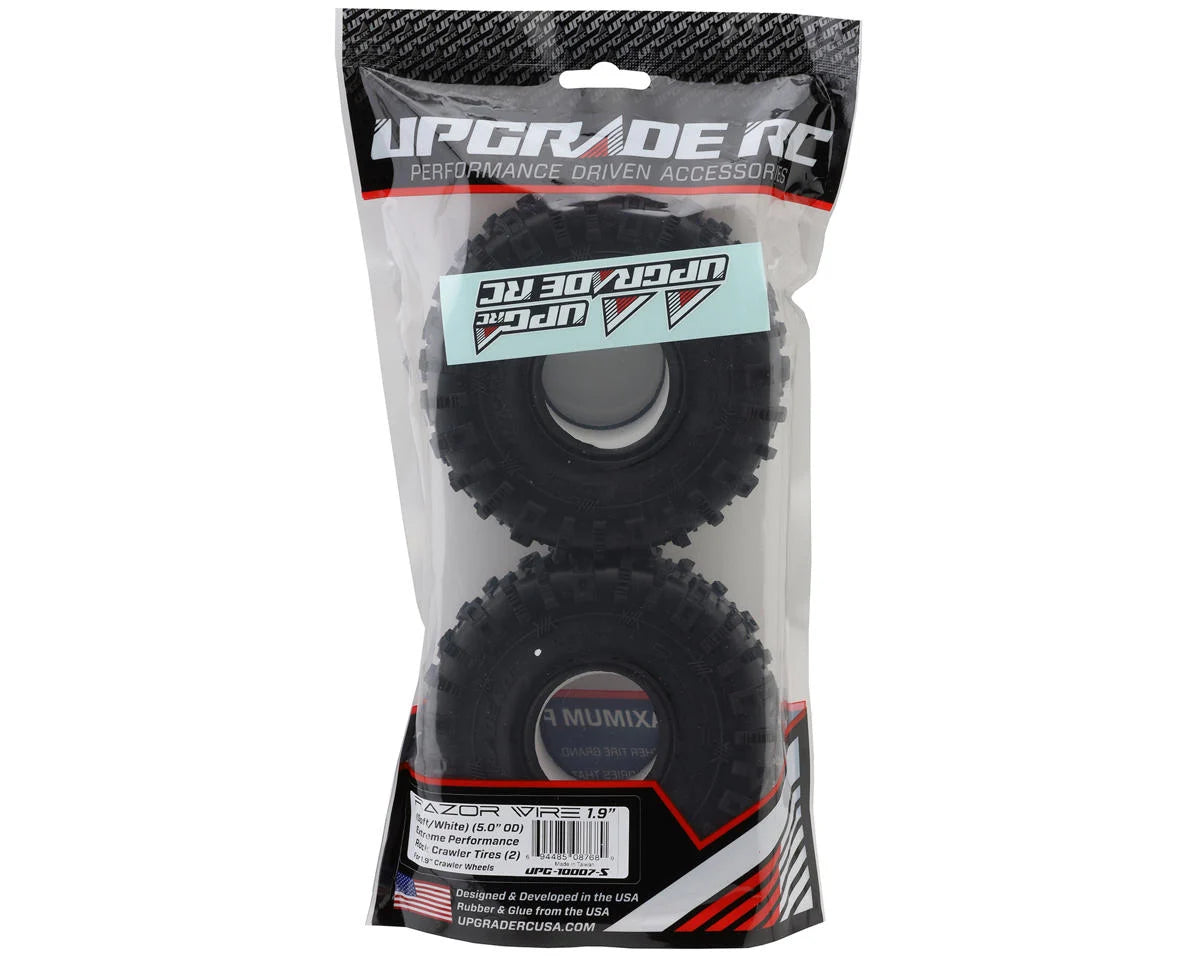 UpGrade RC Razor Wire 1.9" Extreme Performance Rock Crawler Tires (5.0" OD)