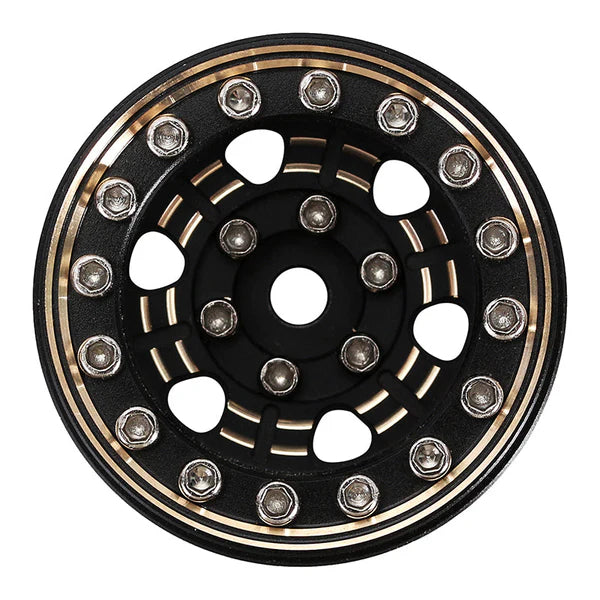 INJORA 1.0" 47g/pcs Brass -3.15mm Offset Wheels for Micro Crawlers