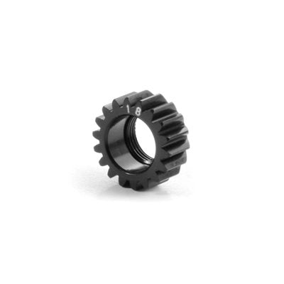 XCA ALU PINION GEAR 18T (1ST) - 7075 T6 - HARD COATED - LARGE - Iron City RC Hobbies