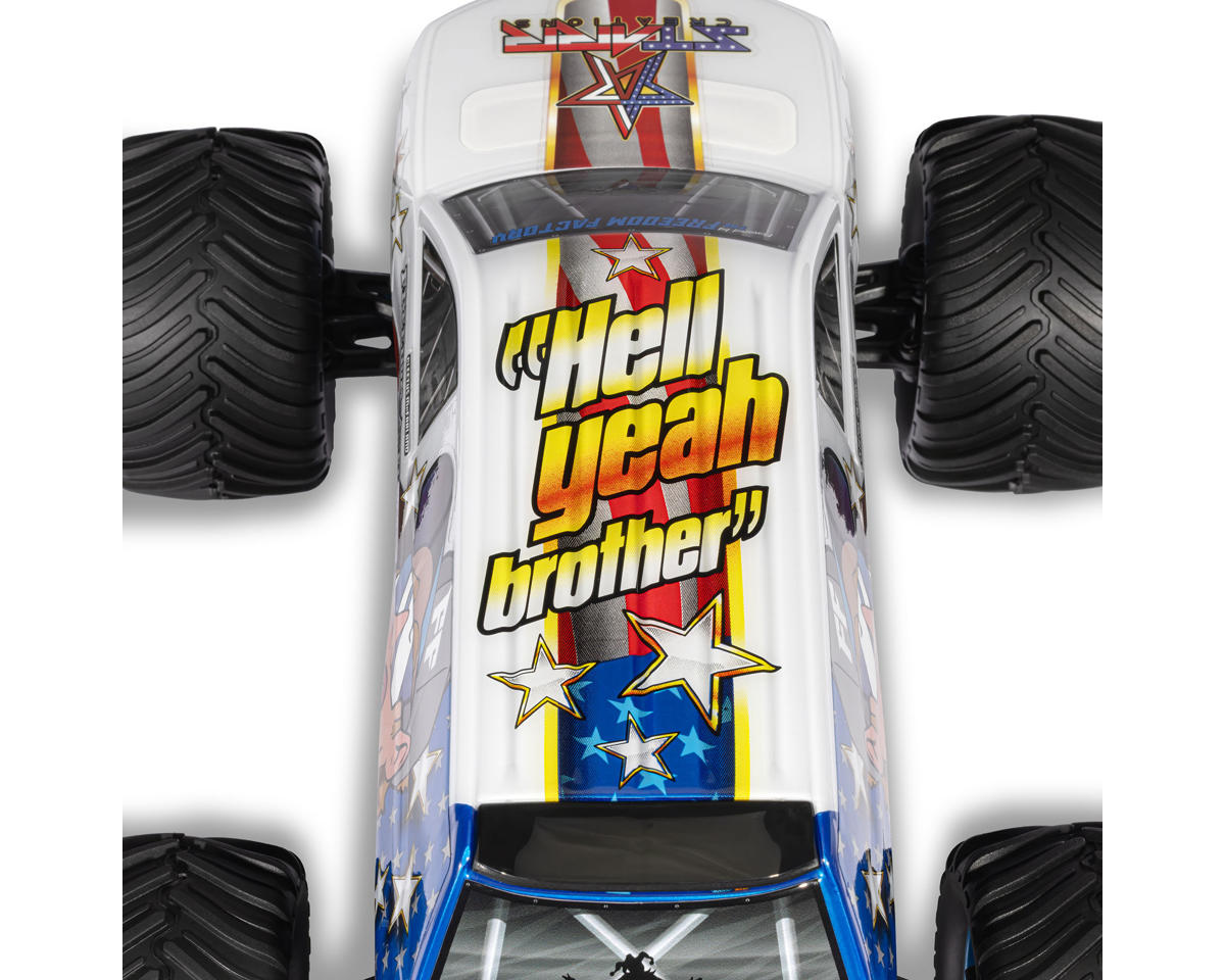 Arrma Freedom Flyer Grom 1/16 4x4 RTR Brushed Monster Truck (White) w/SLT2 2.4GHz Radio, Battery & Charger