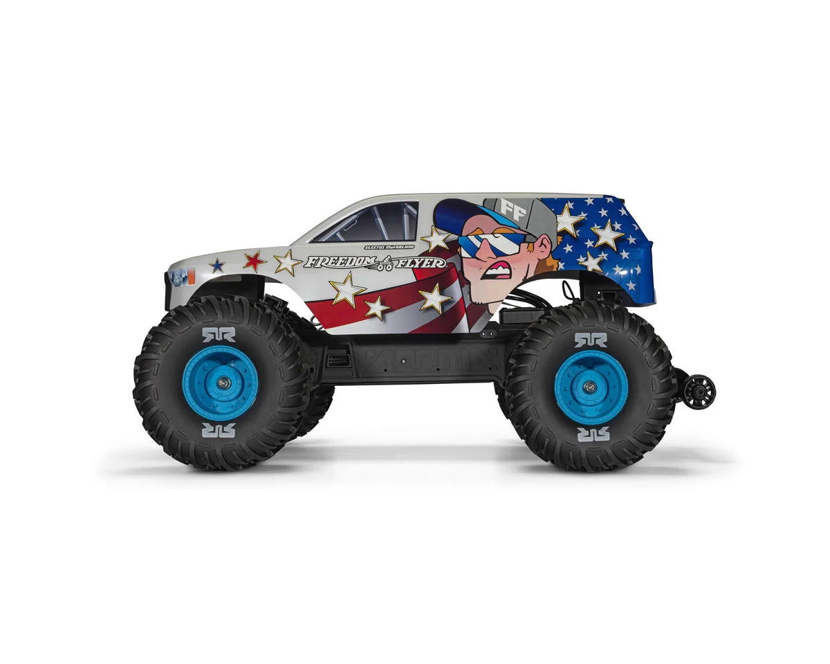 Arrma Freedom Flyer 223S BLX 1/10 2WD RTR Brushless Monster Truck (White) w/SLT2 2.4GHz Radio, DSC, Battery & Charger