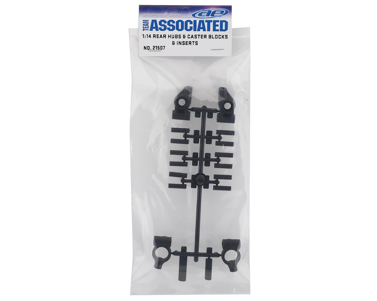 Associated Reflex 14B/14T Rear Hubs & Caster Blocks & Inserts - Iron City RC Hobbies