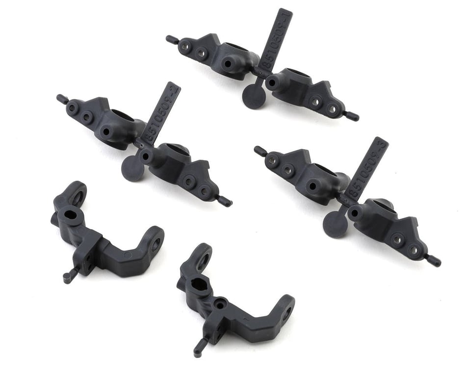 Team Associated > RC10 B7
Team Associated RC10B7 Factory Team Caster & Steering Blocks (Carbon) (92415) - Iron City RC Hobbies