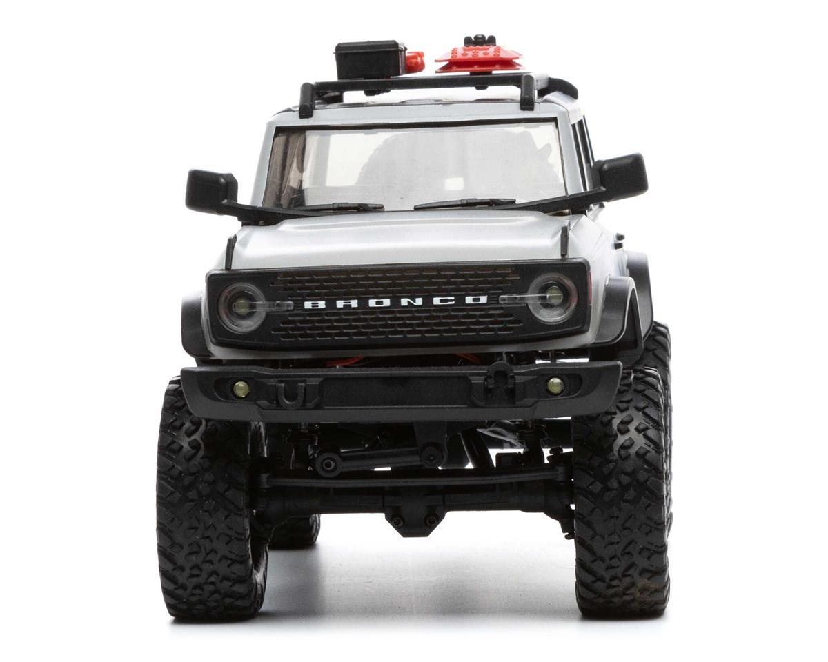 Axial 1/24 SCX24 Ford Bronco 4WD Rock Crawler Brushed RTR (Gray) - Iron City RC Hobbies