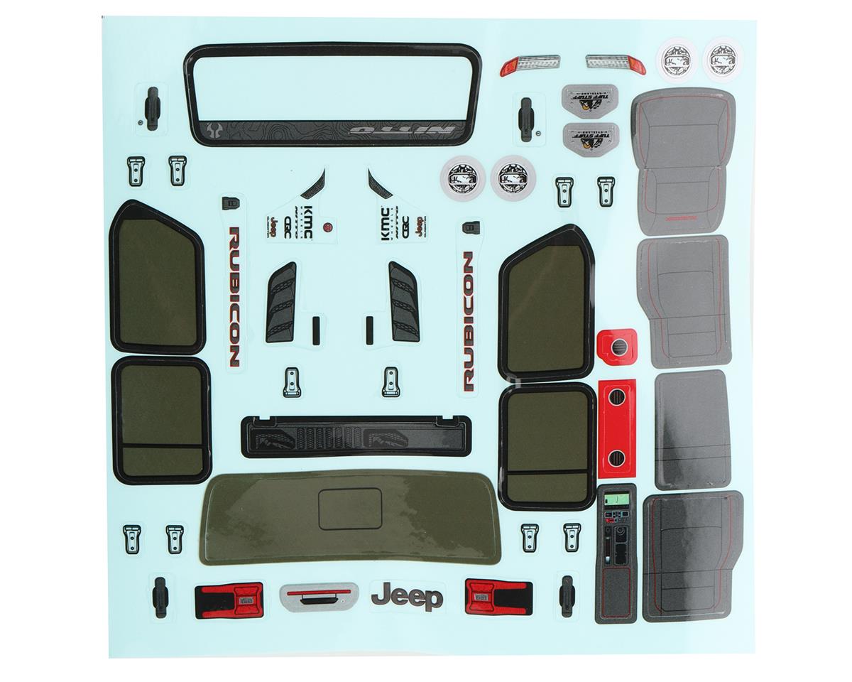 Axial SCX24 Jeep JT Gladiator Body Set (Clear)