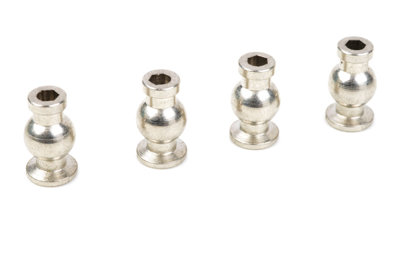 Team Corally Ball Shouldered, 6.8mm, Steel, 4 pcs for Dementor, Kronos, Python, Shogun, Kagama