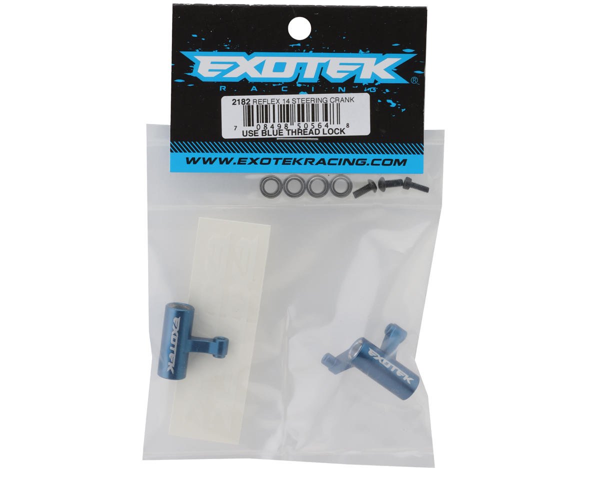 Exotek Reflex 14 Aluminum HD Steering Crank Set