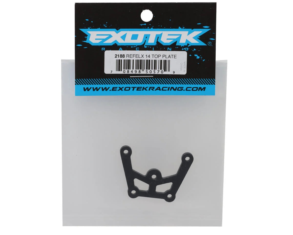 Exotek Reflex 14 HD Carbon Fiber Top Plate