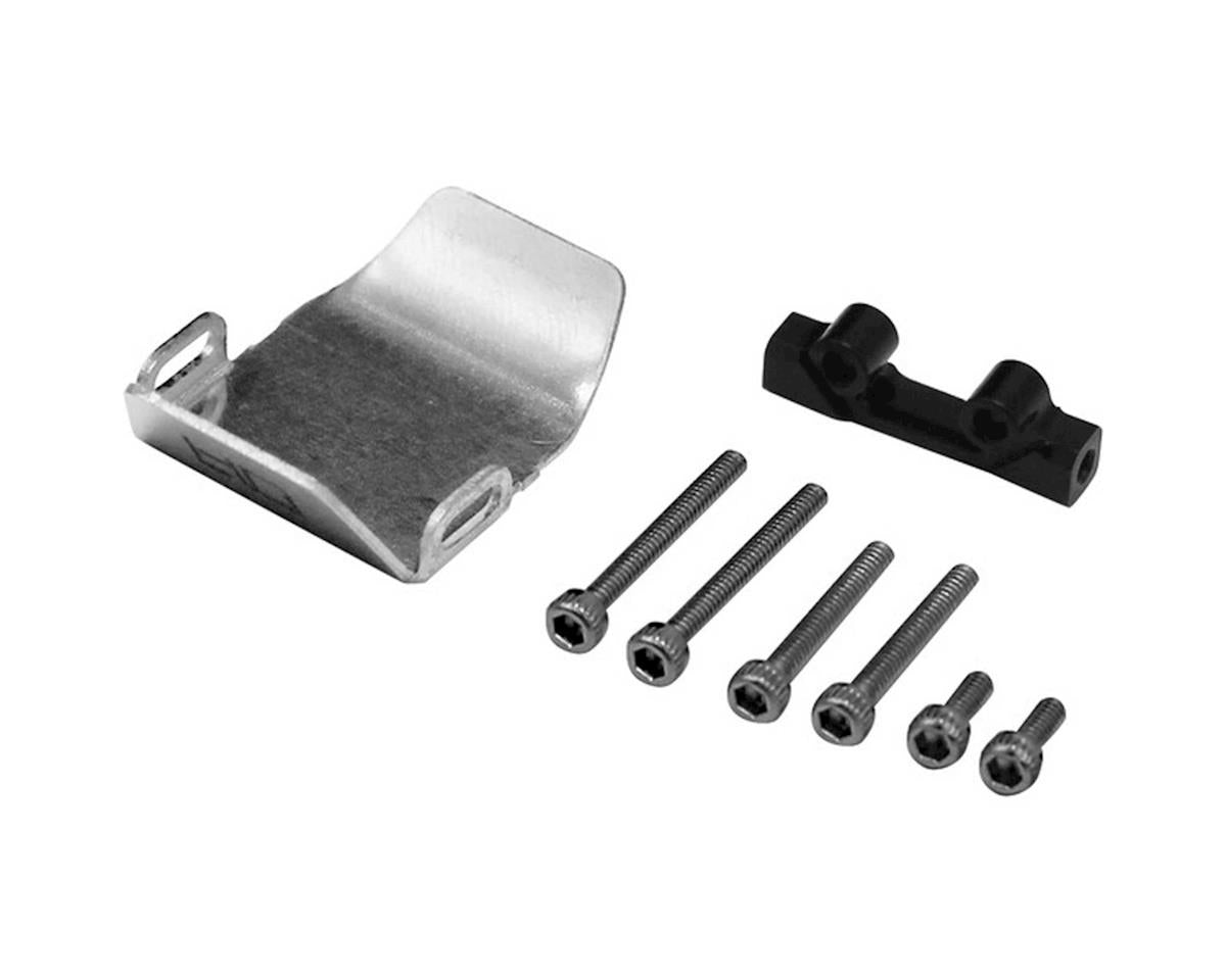 Hot Racing Stainless Steel Front or Rear Axle Skid Plate SCX24 - Iron City RC Hobbies