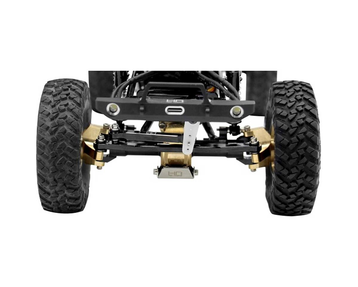 Hot Racing Black Aluminum Fix Link Steering Rod SCX24 - Iron City RC Hobbies