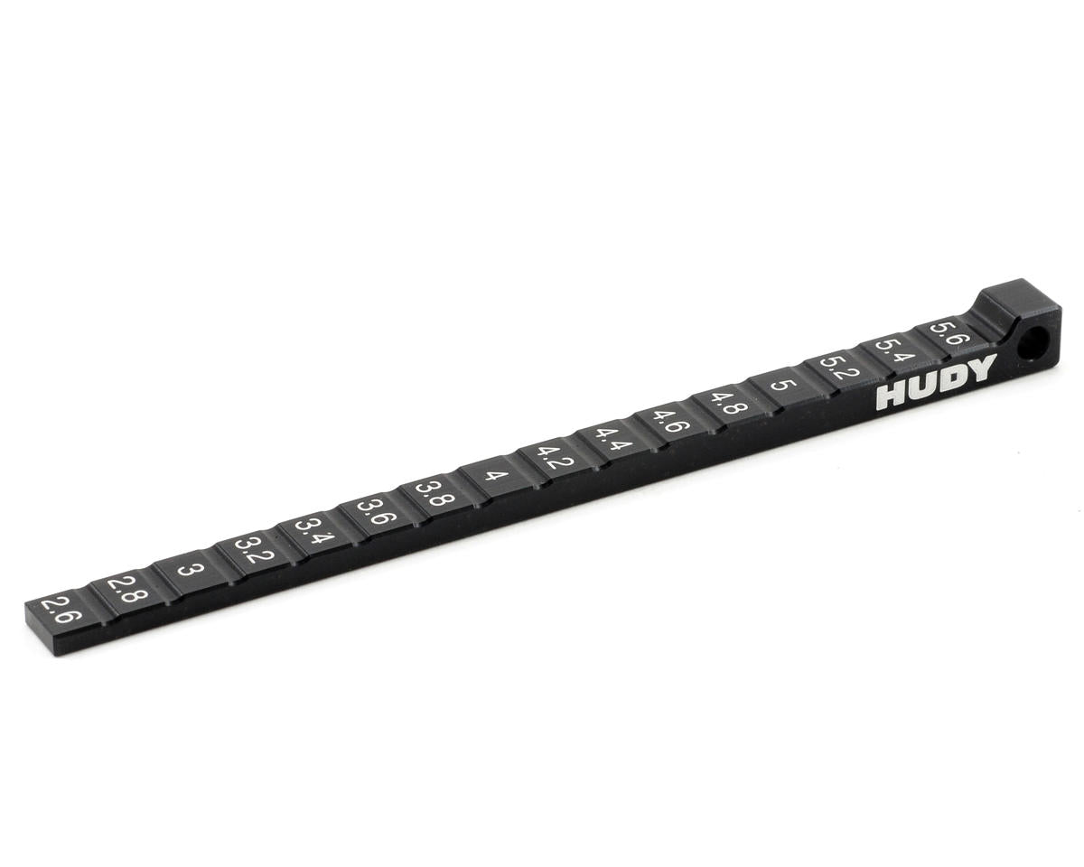 Hudy Stepped Ride Height Gauge (1/10 & 1/12 Pan Car
