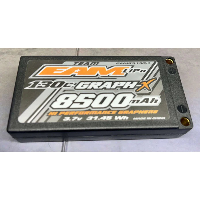 Team EAM 8500mAH 3.7v 130C 1S - Iron City RC Hobbies
