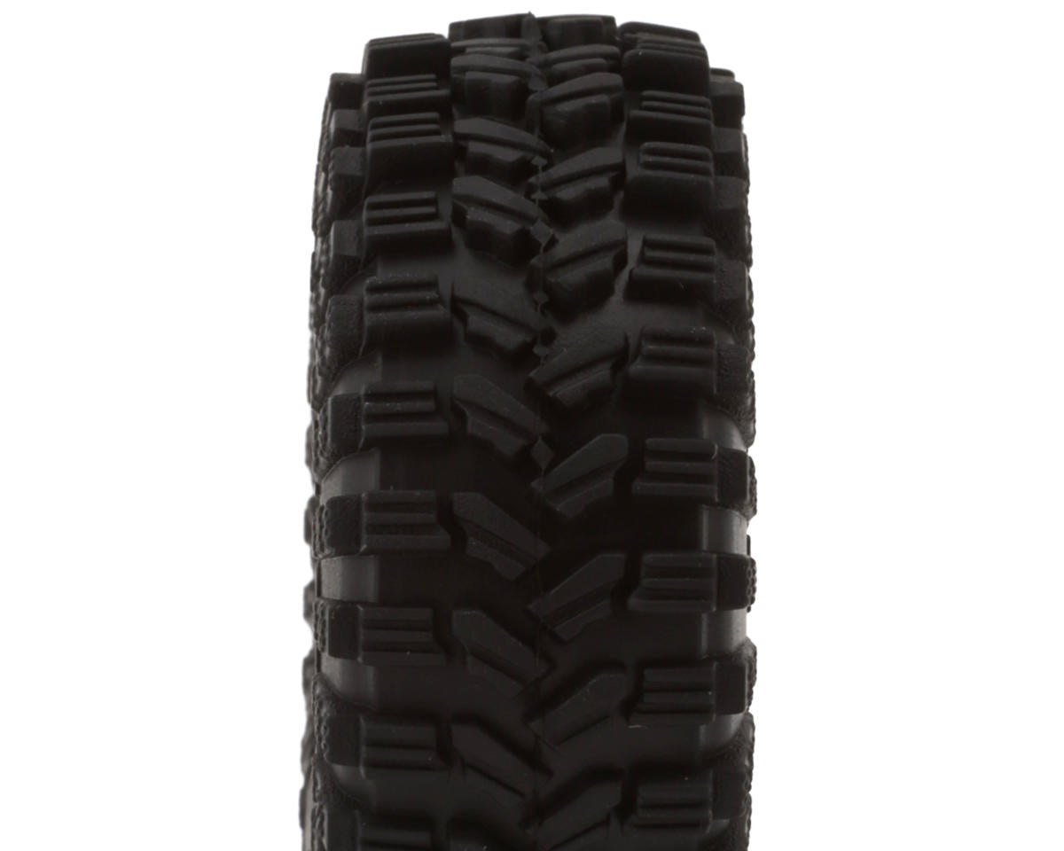 Injora 0.7" King Trekker Micro Rock Crawler Tires (4) (40mm OD) (S5) w/Foam Inserts