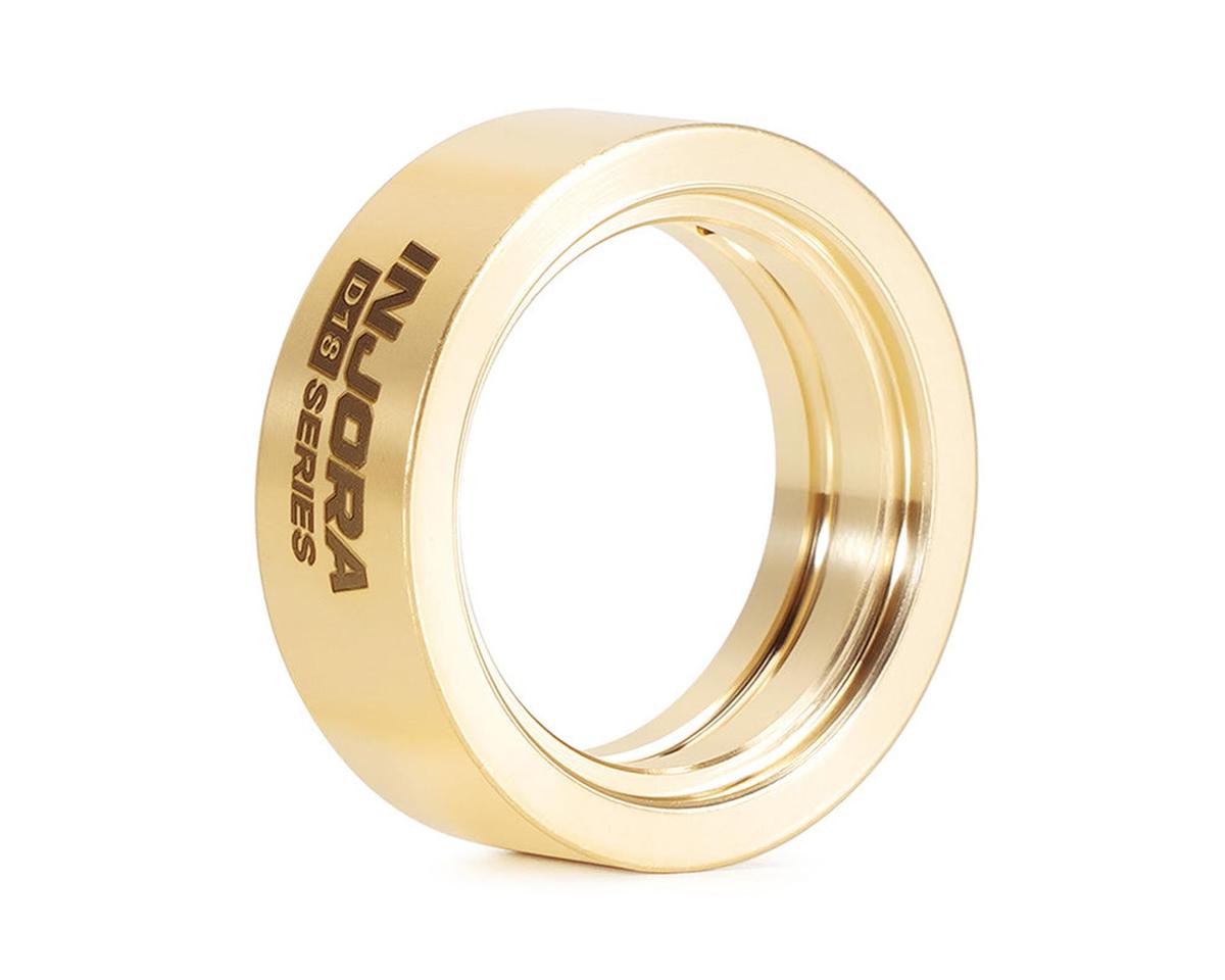 Injora Axial SCX30 0.7" D18 Beadlock wheels Brass Clamp Rings (4) (10g ea)