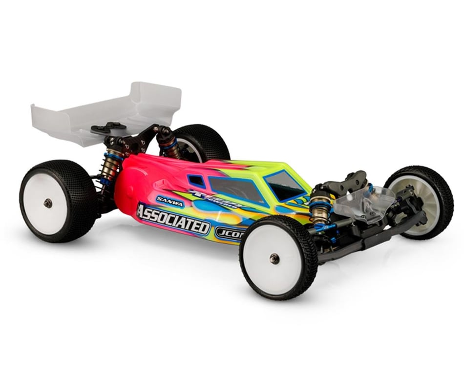 JConcepts RC10 B6.4/B6.4D "S2" Body w/Turf Wing (Clear) (0474) - Iron City RC Hobbies