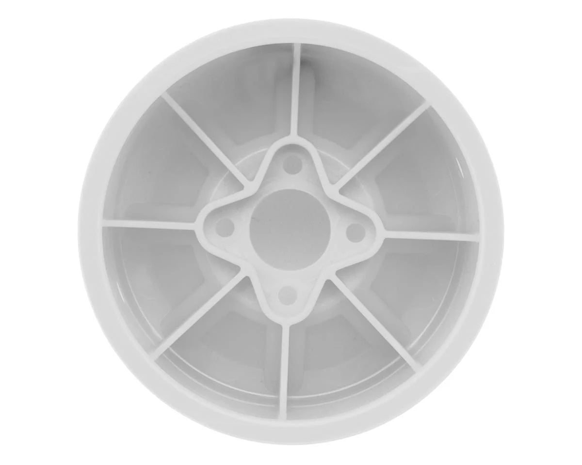 JConcepts RC10 Pioneer 2.2 Rear Wheels w/Adapters (White) (4)