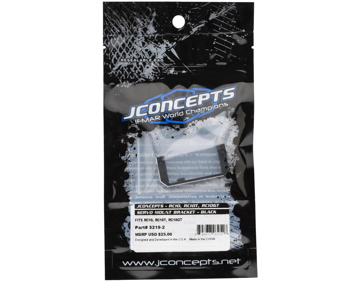 JConcepts RC10 Aluminum Servo Mount Bracket (Choose Color)