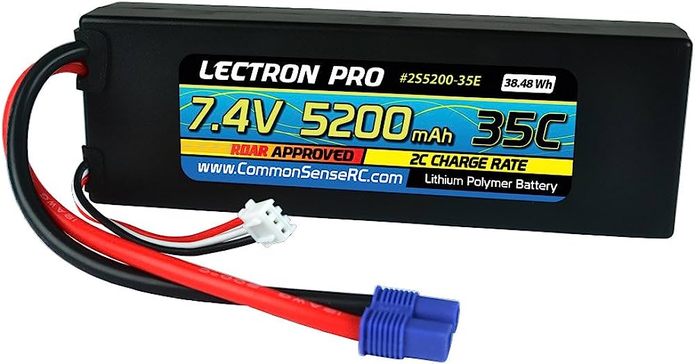 Lectron Pro 5200mah 35C EC3 Connector - Iron City RC Hobbies