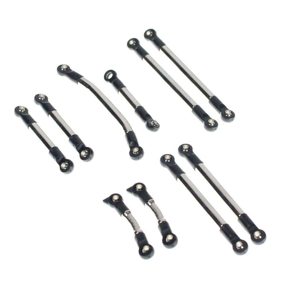 Redcat Link Set Complete (Apex)(Polished Steel)(1set)