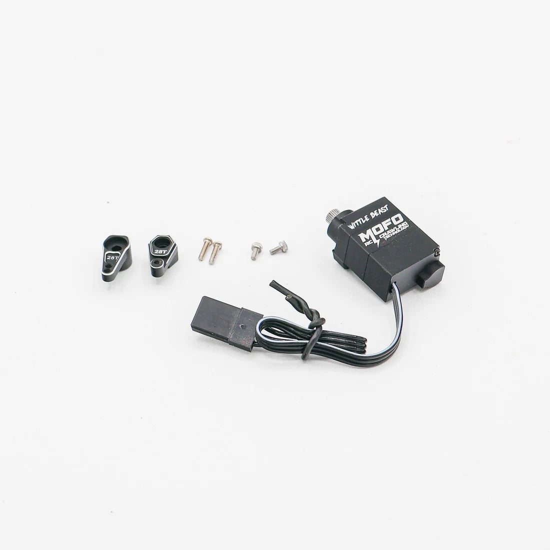 Mofo RC | Wittle Beast Servo (For Axial® SCX30™) (Black)