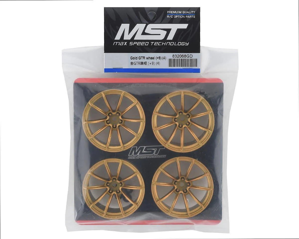 MST GTR wheel (+9) (4) (9mm Offset) w/12mm Hex