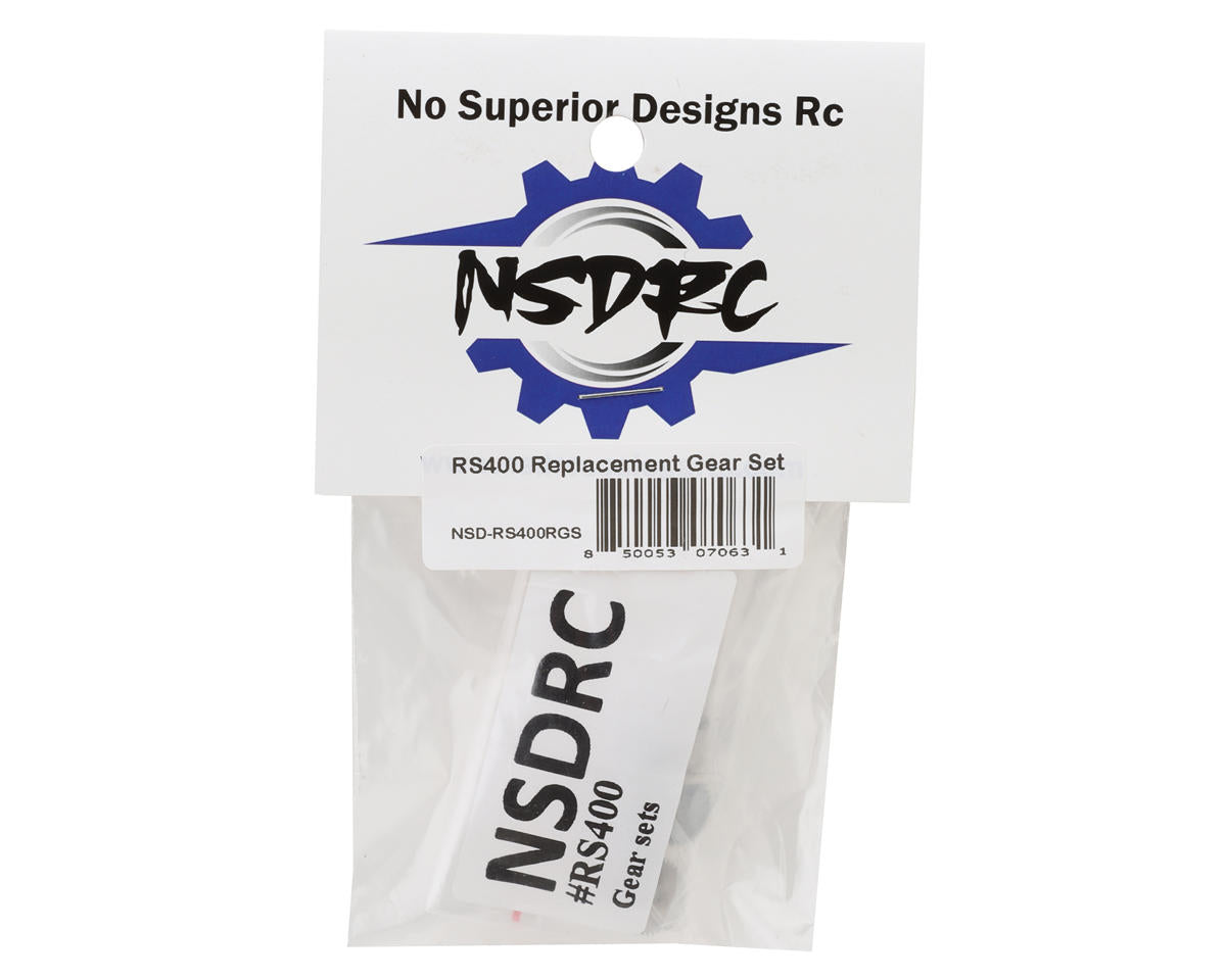 NSDRC RS400 Servo Gear Set