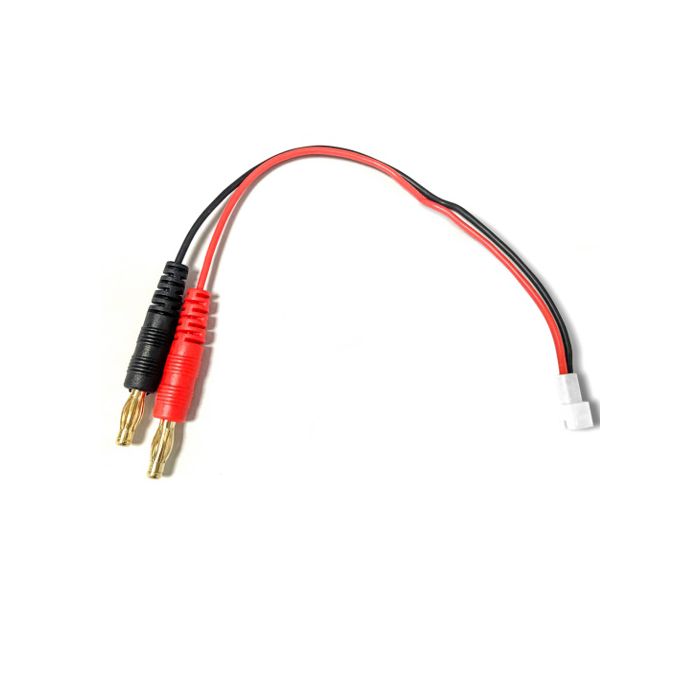 Powerhobby PH2.0-2P Wafer +4.0MM Banana plug Axial SCX24 Charge Lead (PHB5272) - Iron City RC Hobbies