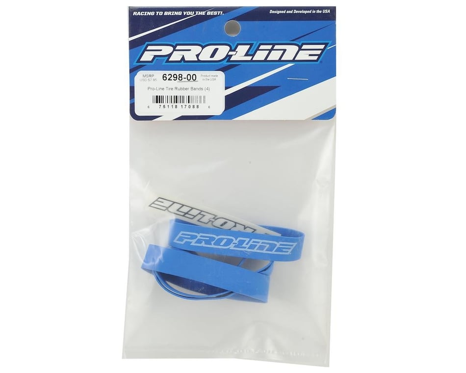 Pro-Line Rubber Tire Glue Bands (4) (PRO629800) - Iron City RC Hobbies