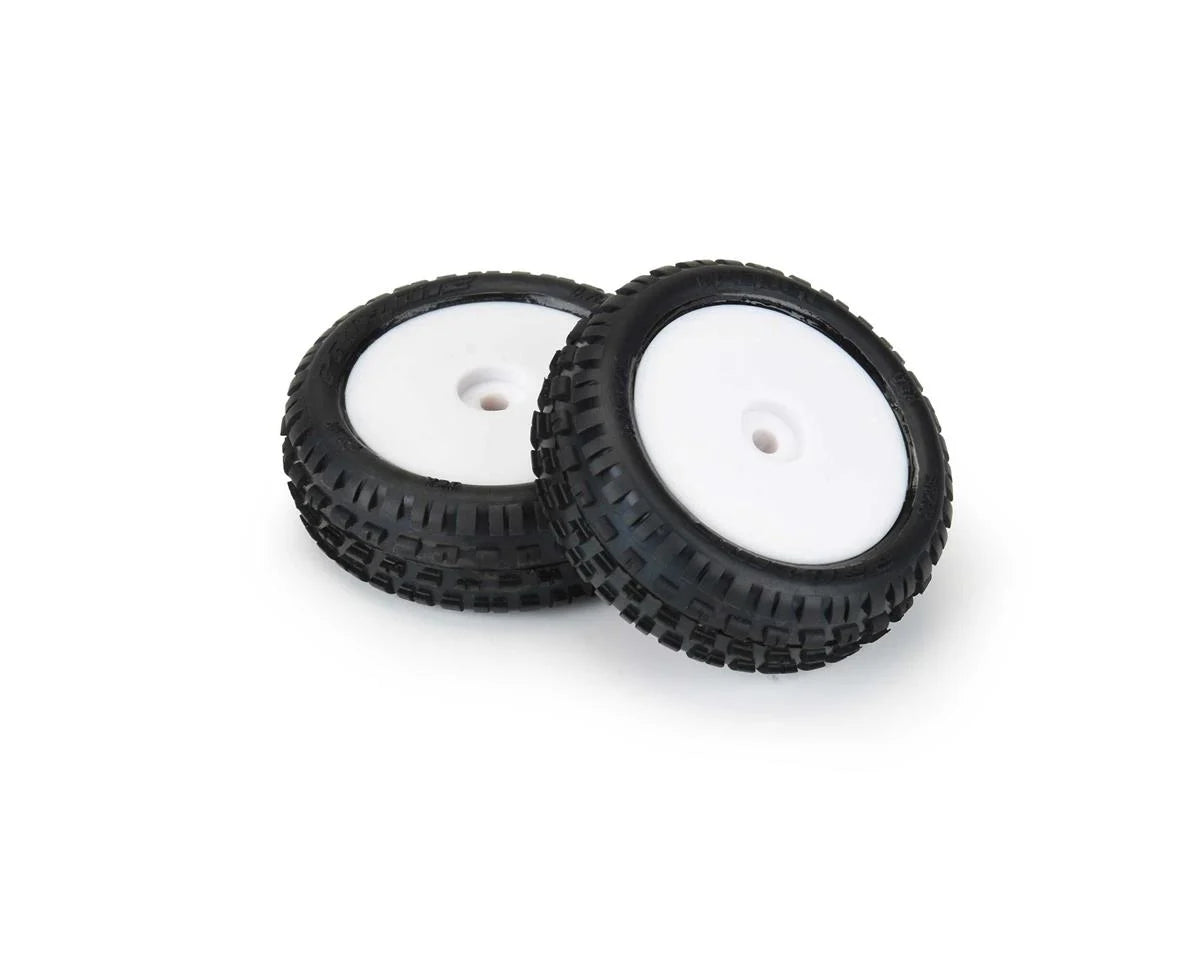 Pro-Line Mini-B Front Pre-Mounted Wedge Carpet Tire (2) (Z3)
