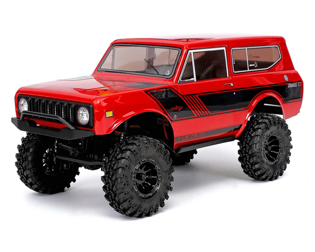 Redcat Ascent-18 International Scout II 1/18 4WD RTR Brushless Rock Crawler (Choose Color) w/2.4GHz Radio, Battery & Charger