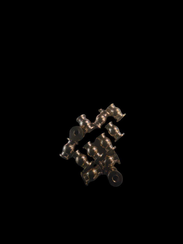 Prophet Designs (Scx24) Threaded Brass Pivot balls (12 pack)