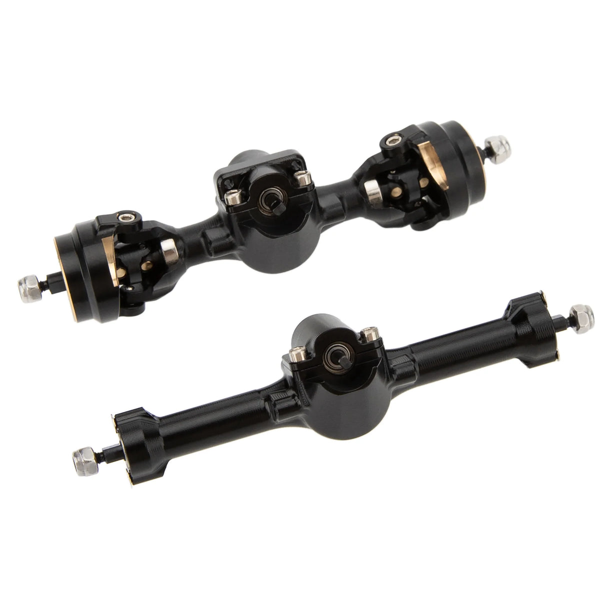 MEUS Racing +3mm Isokinetic SCX30 Axles with 3-Section CVD for Axial 1/30 SCX30