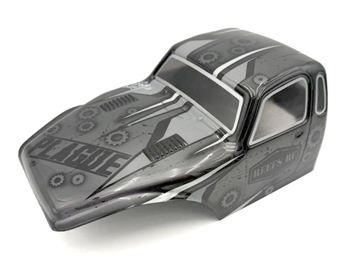 Reefs RC PLAGUE 1/10 Competition Rock Crawler Body (Clear) w/Rear Fenders