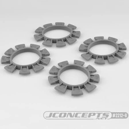JConcepts - 1/10th Satellite Tire Gluing Rubber Bands, Gray - Iron City RC Hobbies