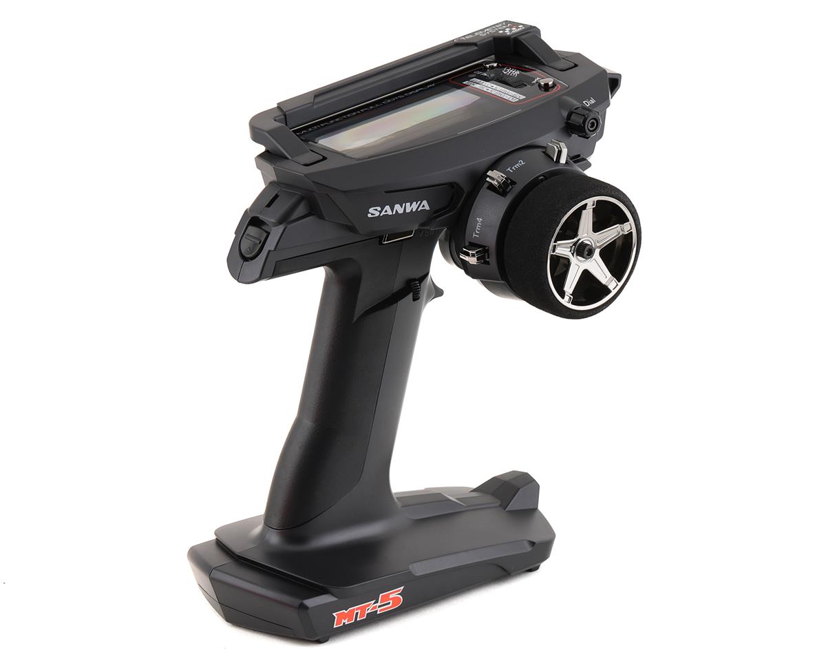 Sanwa MT-5 4-Channel Pistol Grip Radio 4-Channel RX - Iron City RC Hobbies