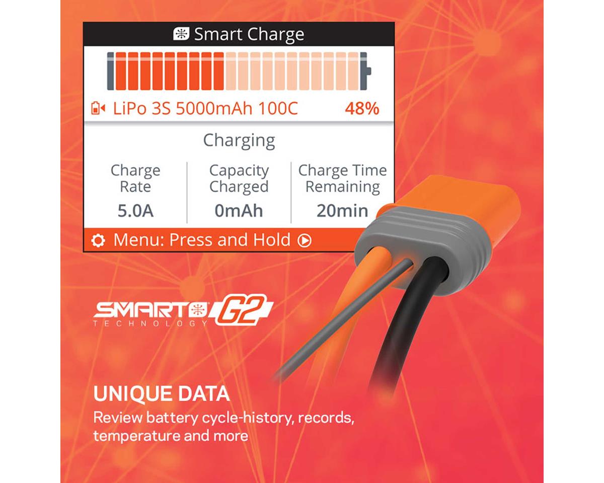 Spektrum Smart S155 55W AC Smart G2 Charger - Iron City RC Hobbies