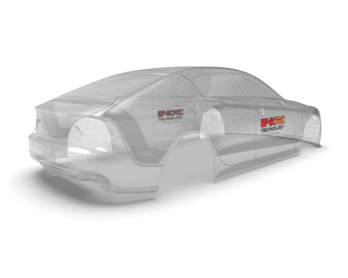 24K RC Technology 1/10 2013 Audi RS7 Sportback Drift Body (Clear) (257mm Wheelbase)