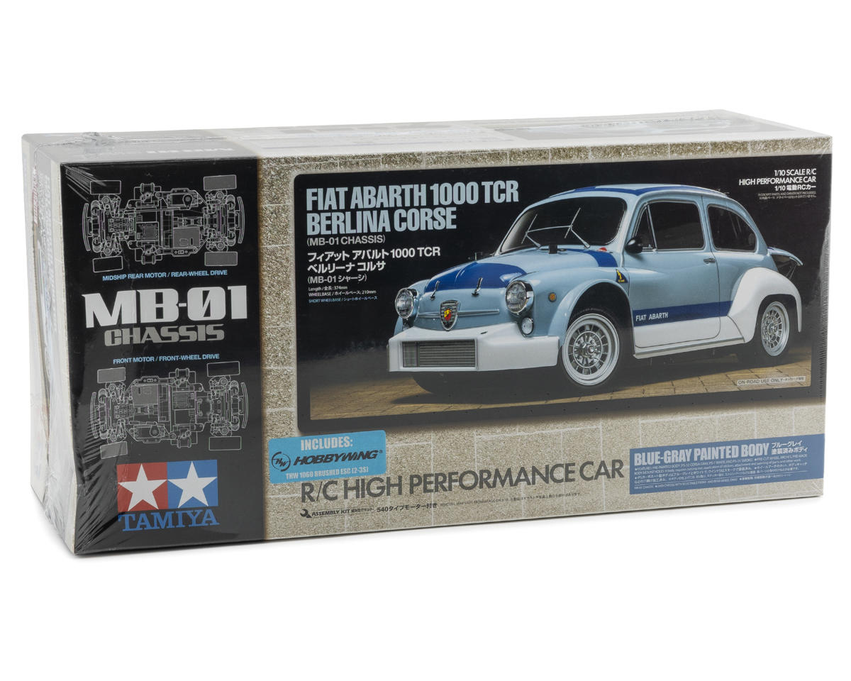 Tamiya Fiat Abarth 1000 TCR Berlina Corse 2WD On-Road Kit (MB-01) (Pre-Painted)