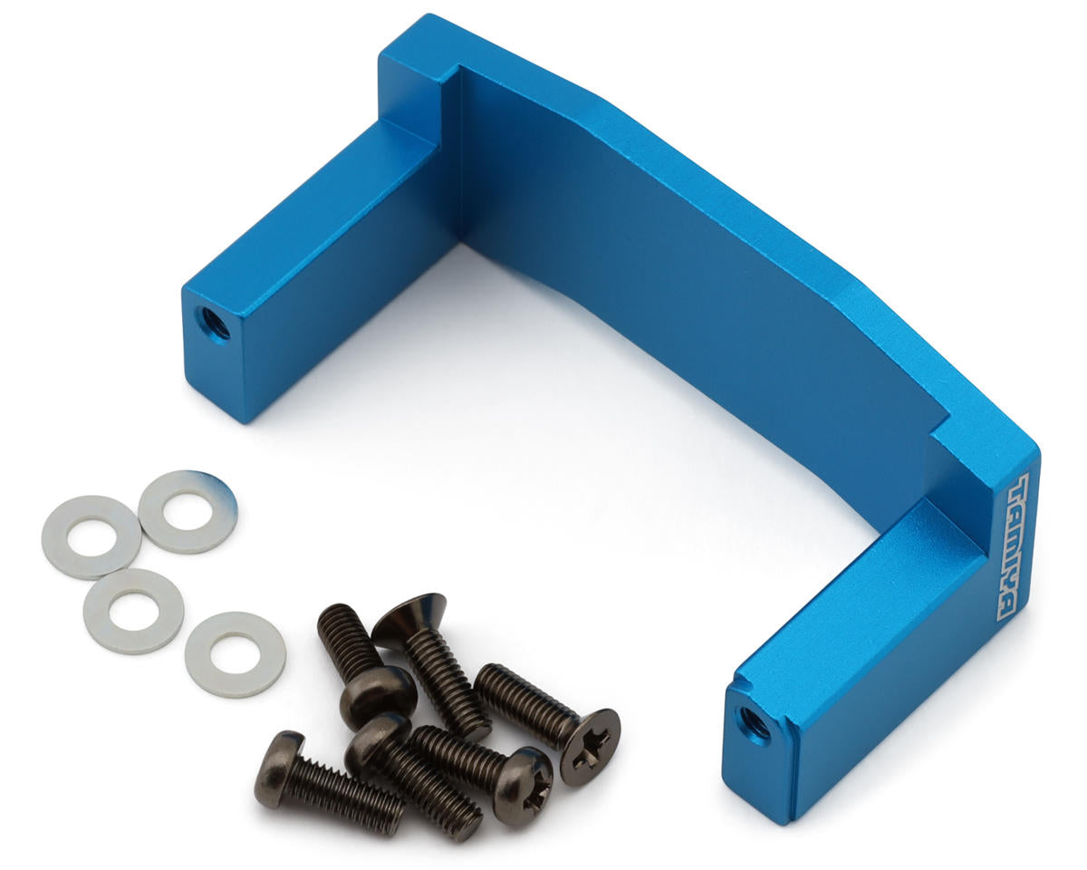 Tamiya TT-02 Aluminum Servo Mount (Blue)