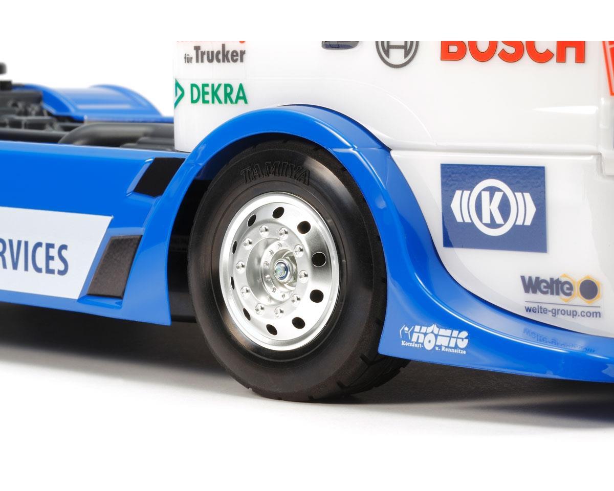 Tamiya Team Hahn Racing MAN TGS 1/14 TT-01E 4x4 On-Road Racing Truck Kit - Iron City RC Hobbies