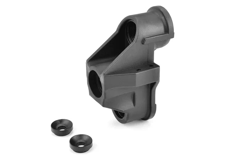 Team Corally C-00180-108-1 Composite Front Wide Steering Block with Ball Cups