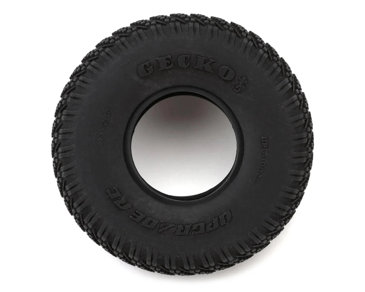 UpGrade RC Micro Gecko 1.0" Class 2 Extreme Performance Micro Crawler Tires (2) (64mm OD) (Super Soft)