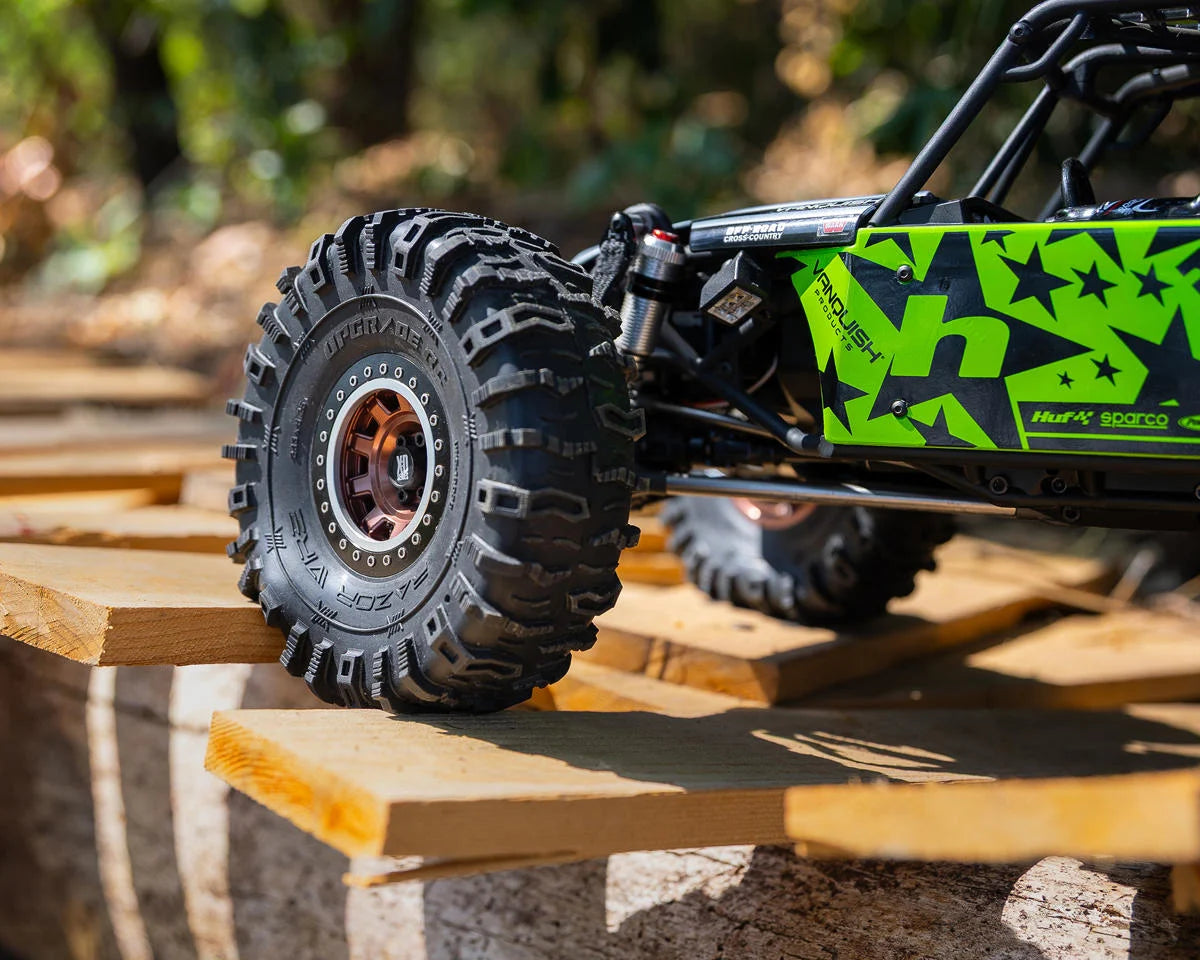 UpGrade RC Razor Wire 2.2" Class 3 Razor-Inspired Tread Rock Crawler Tires (2) (Super Soft) (5.25" O.D.)