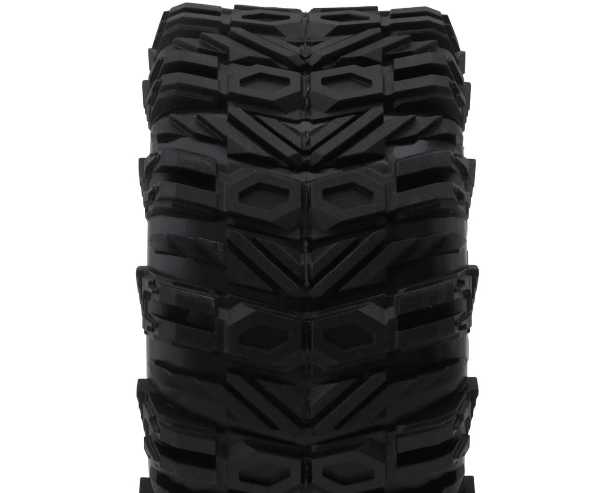 UpGrade RC BELTED Dirt Claw 2.9" Pre-Mounted Tires for Traxxas MAXX (2) (Regular & Wide Offset Hexes Included)