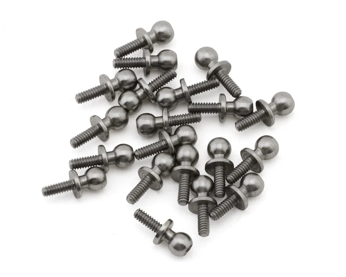 UpGrade RC Stainless Steel Ball Studs w/Hex Drive for Losi Micro-B & Micro-T™ (20)