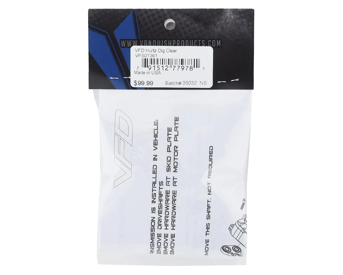 Vanquish Products VS410 Pro Aluminum VFD Hurtz Shifter 3-Position Dig (Silver)