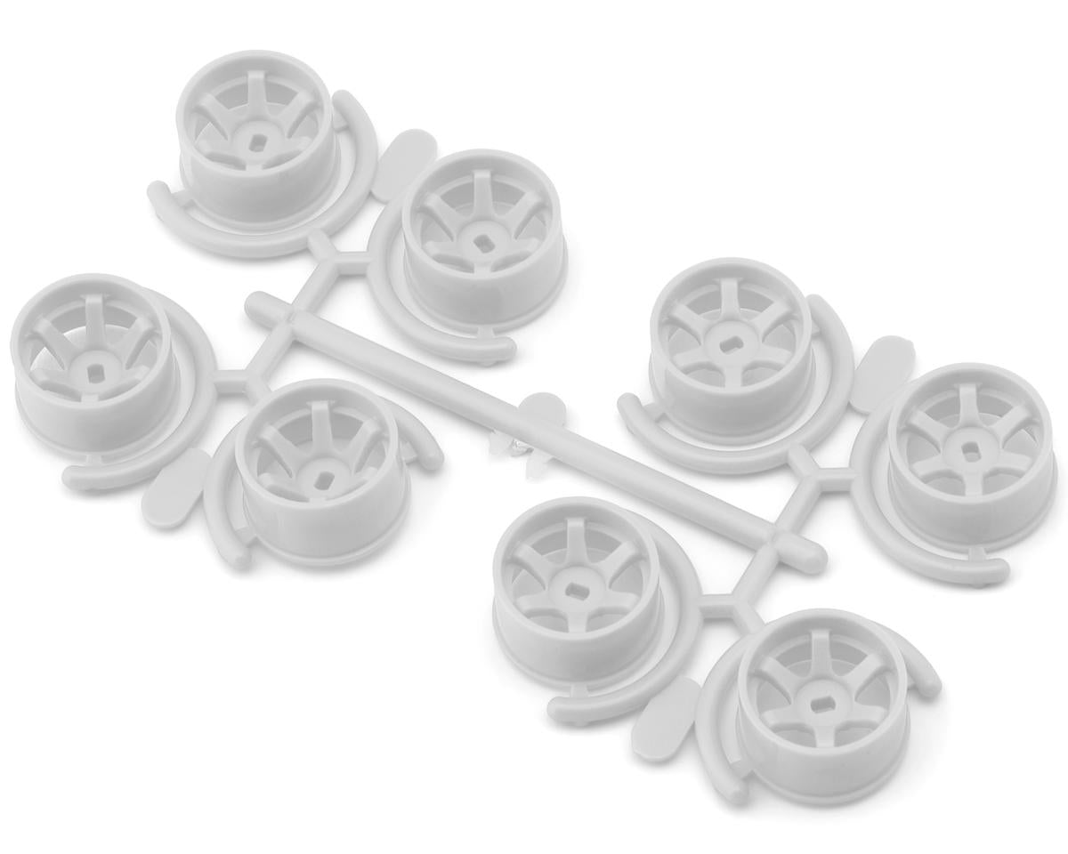 Yeah Racing Mini-Z AWD 11mm 5-Spoke Wide Rims Set (Choose Color) (0mm/+1mm/+2mm/+3mm)