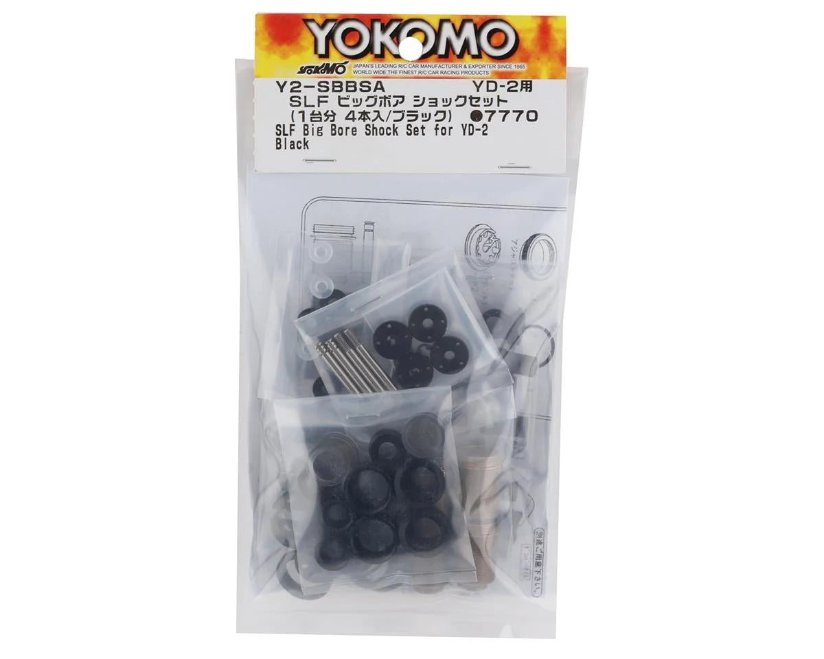 Yokomo Aluminum SLF Big Bore Kashima Coated Drift Shocks Set